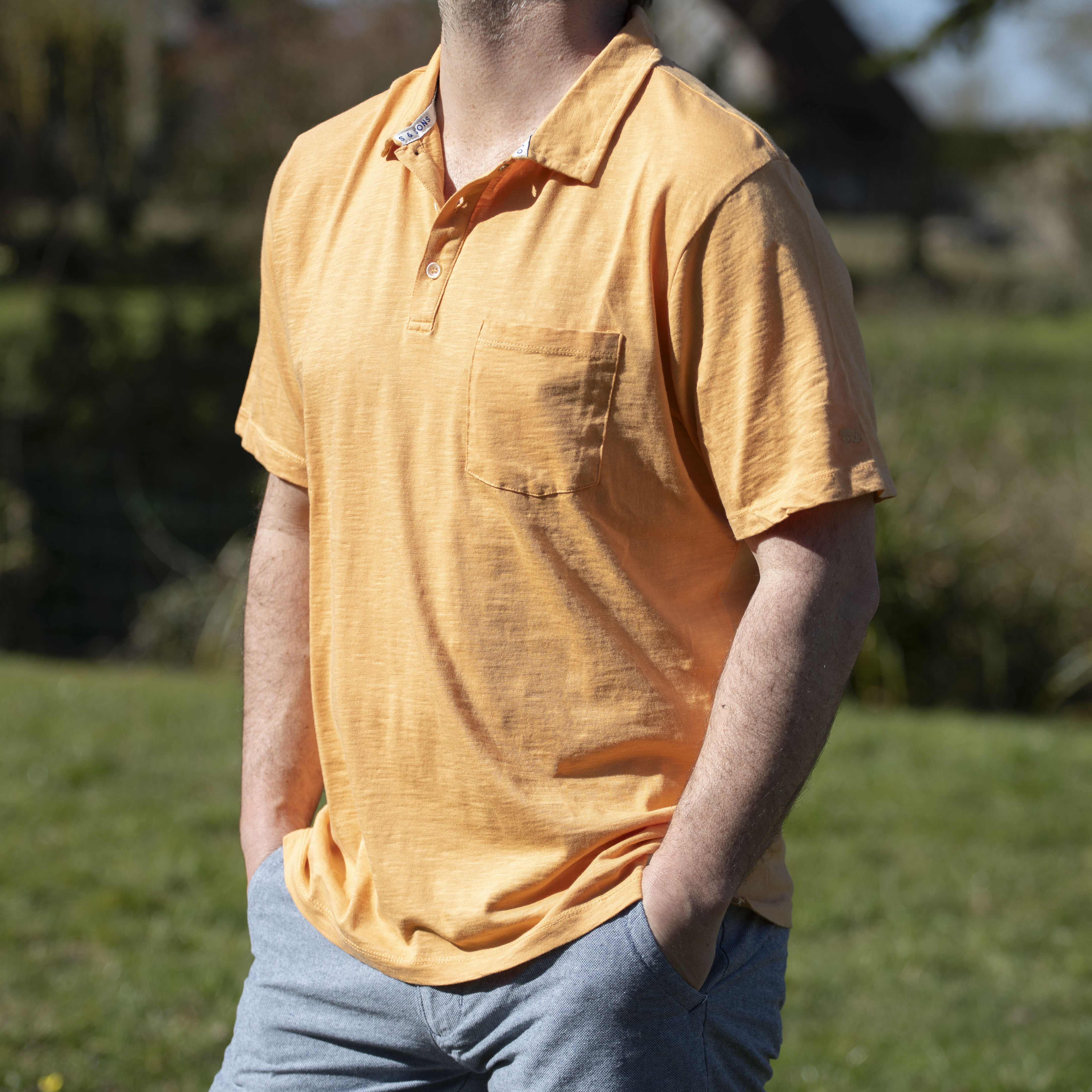Herren Polo Sun